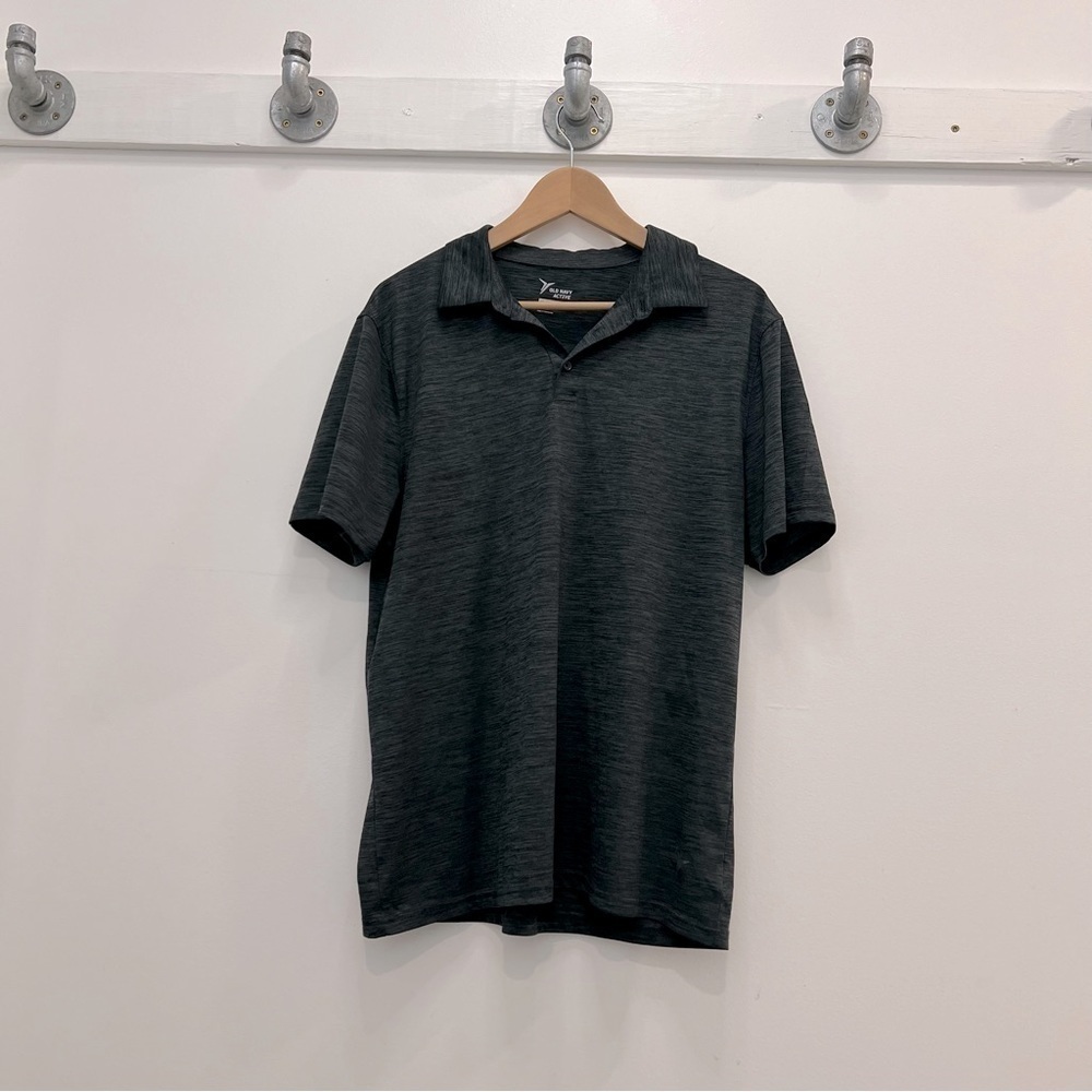 Old navy active go dri tech polo shirt